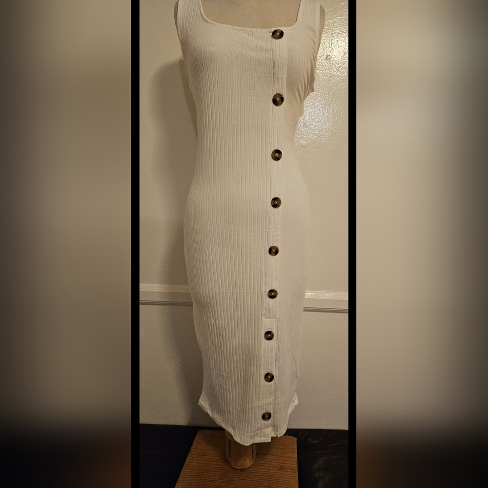 New Rib stretch dress